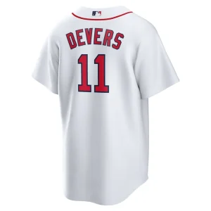 Rafael devers boston red sox nike 2021 patriots day official replica player jersey White L