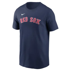 Rafael devers boston red sox nike fuse name number t shirt Navy M