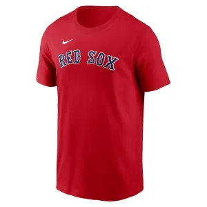 Rafael devers boston red sox nike fuse name number t shirt Red M