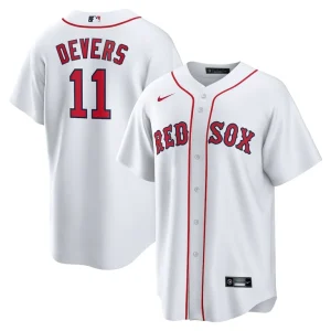 Rafael devers boston red sox nike home replica jersey White