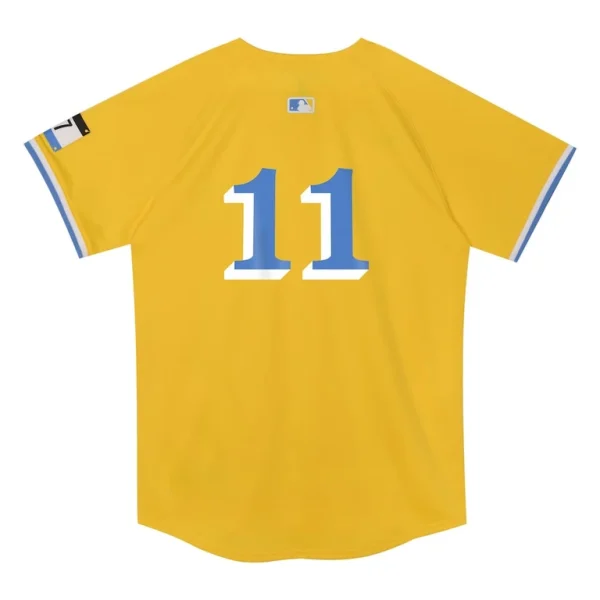 Rafael devers boston red sox nike preschool city connect limited player jersey Gold 7