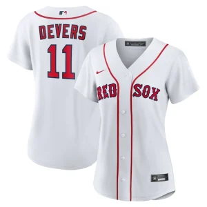 Rafael devers boston red sox nike womens home replica player jersey White