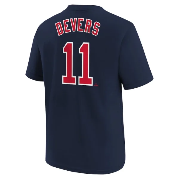 Rafael devers boston red sox nike youth home player name number t shirt Navy Yth L
