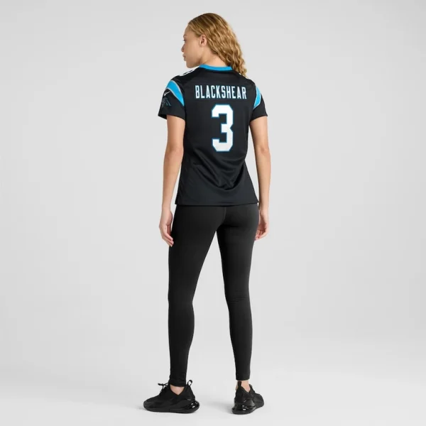 Raheem blackshear carolina panthers nike womens team game jersey Black 2XL