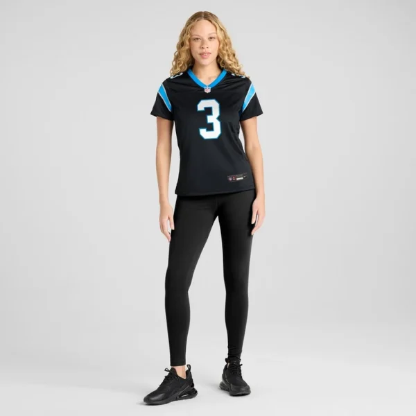 Raheem blackshear carolina panthers nike womens team game jersey Black XL