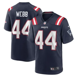Raleigh webb new england patriots nike home game player jersey Navy