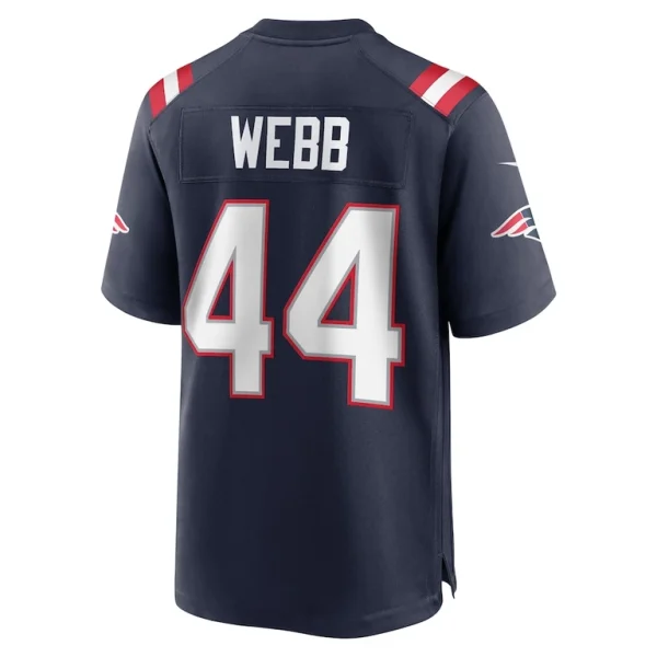 Raleigh webb new england patriots nike home game player jersey Navy L
