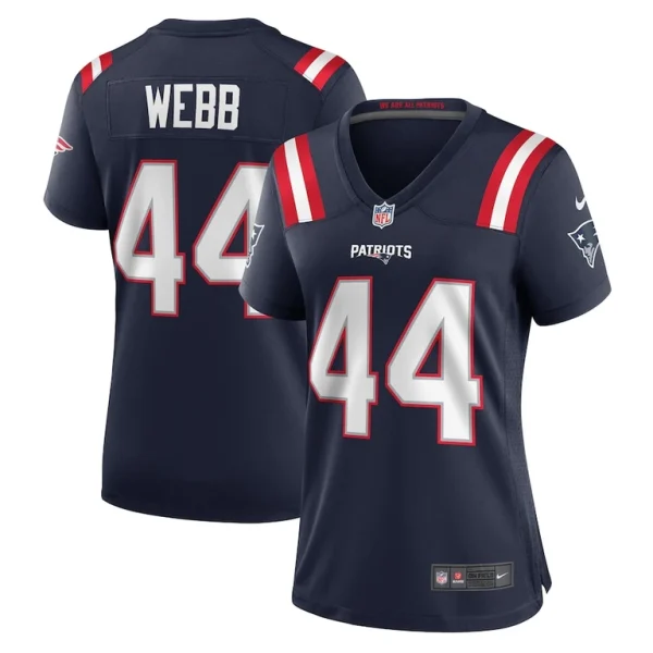 Raleigh webb new england patriots nike womens home game player jersey Navy
