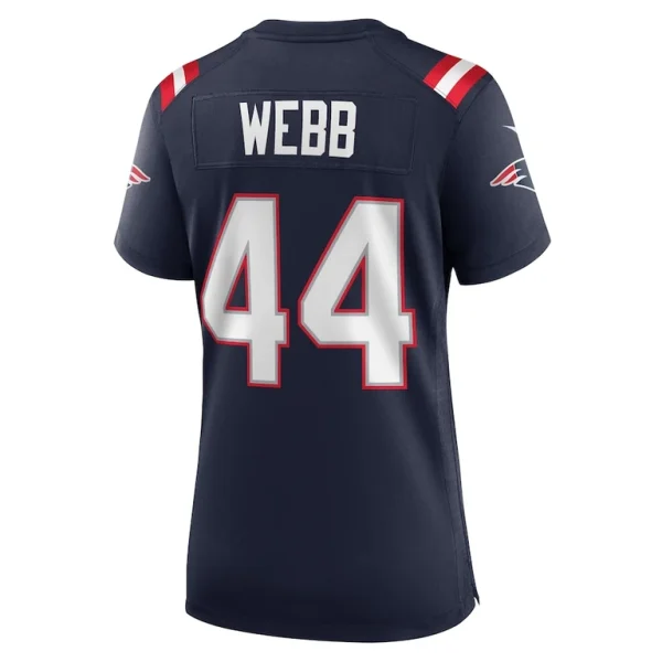 Raleigh webb new england patriots nike womens home game player jersey Navy L