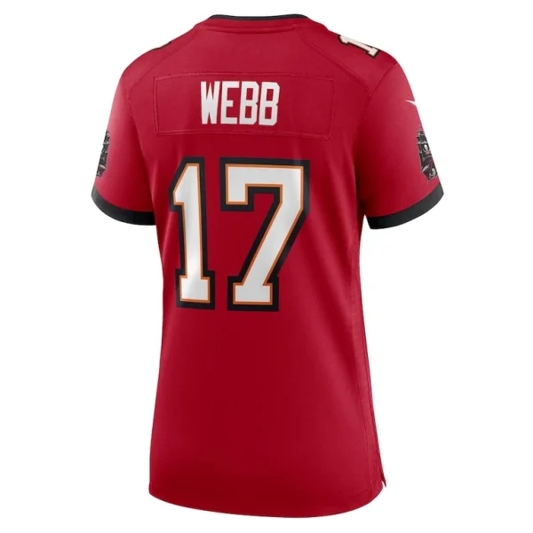 Raleigh webb tampa bay buccaneers nike womens game jersey Red L