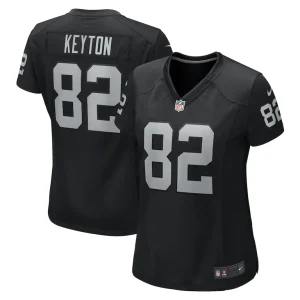 Ramel keyton las vegas raiders nike womens game jersey Black