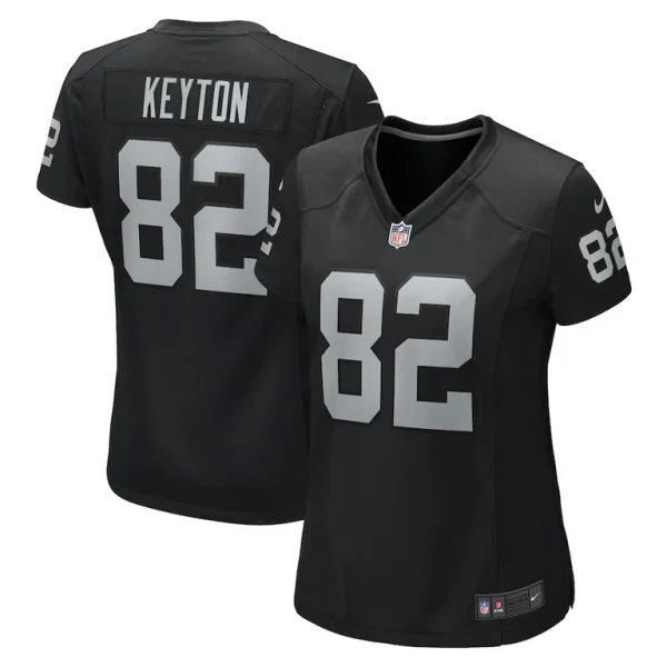 Ramel keyton las vegas raiders nike womens game jersey Black