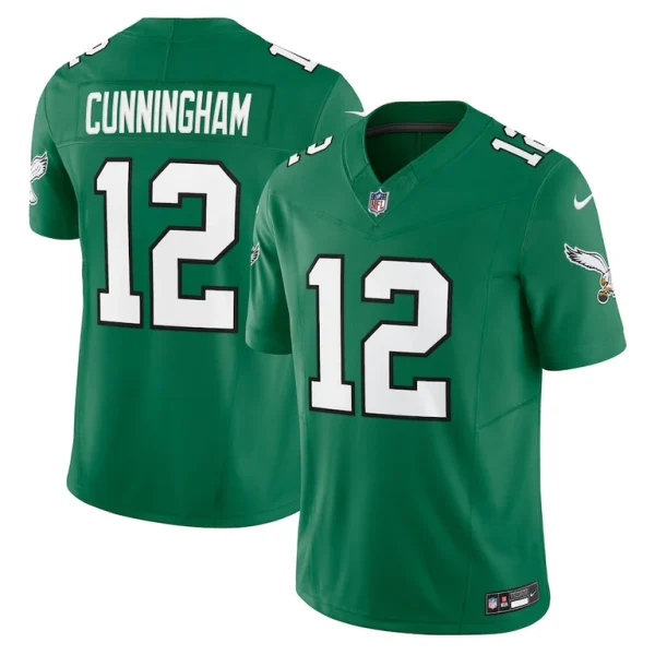 Randall cunningham philadelphia eagles nike alternate vapor f.u.s.e. limited jersey Kelly green