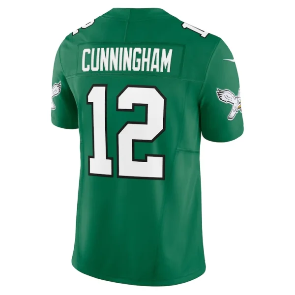 Randall cunningham philadelphia eagles nike alternate vapor f.u.s.e. limited jersey Kelly green L