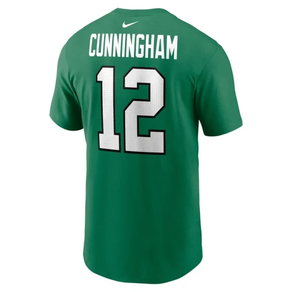 Randall cunningham philadelphia eagles nike retired player name number t shirt Kelly green L
