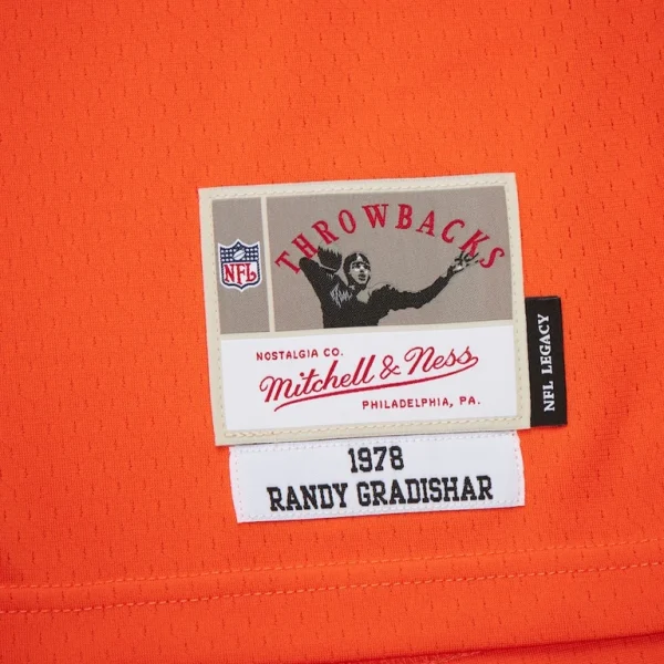 Randy gradishar denver broncos mitchell ness 1978 legacy replica jersey Orange 2XL