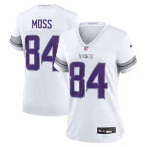 Randy moss minnesota vikings nike womens alternate retired player game jersey White