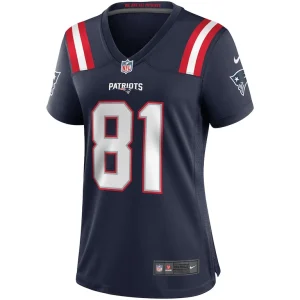 Randy moss new england patriots nike womens game retired player jersey Navy M
