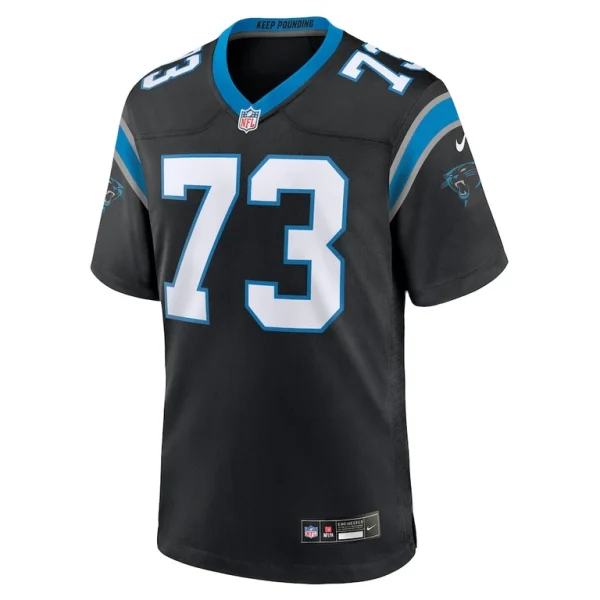 Rashard lawrence carolina panthers nike game jersey Black M