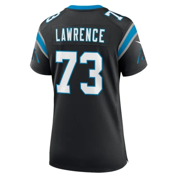 Rashard lawrence carolina panthers nike womens game jersey Black L