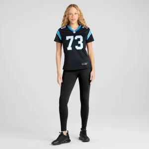 Rashard lawrence carolina panthers nike womens game jersey Black XL