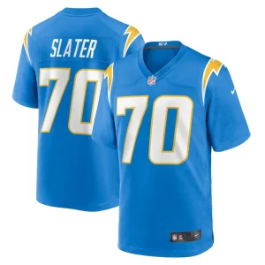 Rashawn slater los angeles chargers nike game jersey Powder blue