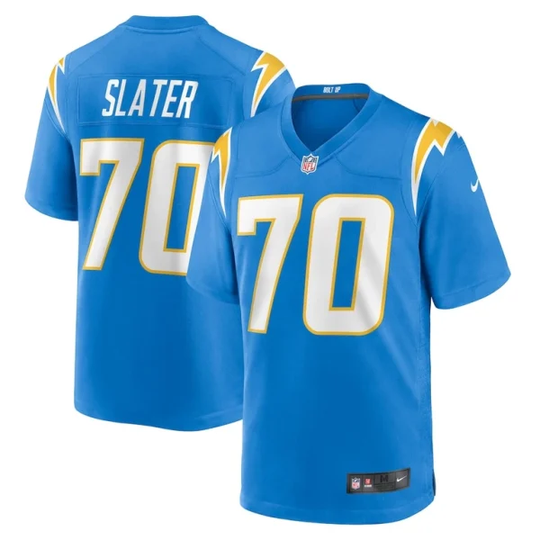 Rashawn slater los angeles chargers nike game jersey Powder blue