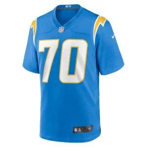 Rashawn slater los angeles chargers nike game jersey Powder blue M