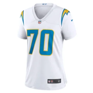 Rashawn slater los angeles chargers nike womens game jersey White M