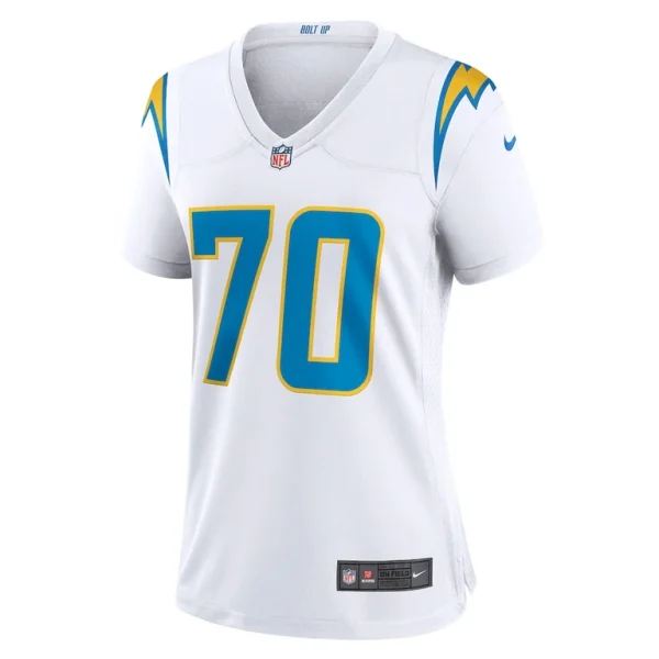 Rashawn slater los angeles chargers nike womens game jersey White M