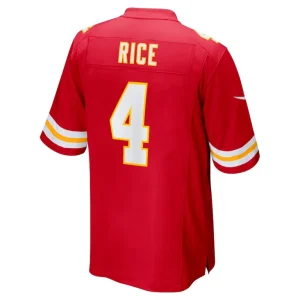 Rashee rice kansas city chiefs nike game jersey Red L