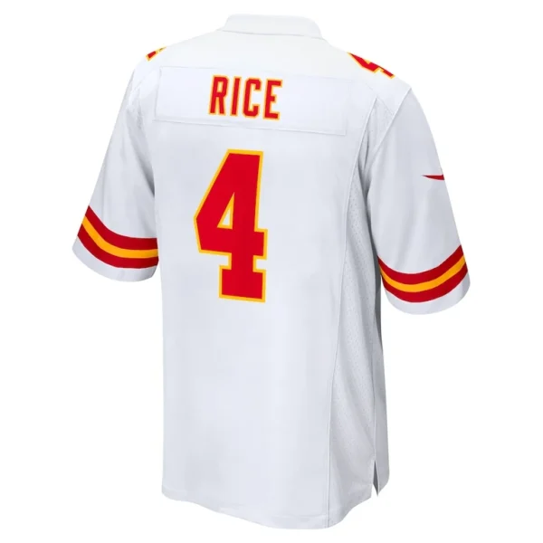 Rashee rice kansas city chiefs nike game jersey White L