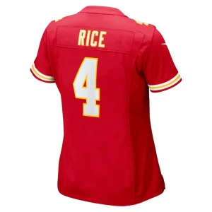 Rashee rice kansas city chiefs nike womens game jersey Red L