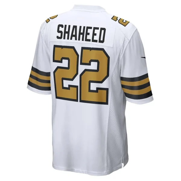 Rashid shaheed new orleans saints nike alternate game jersey White L
