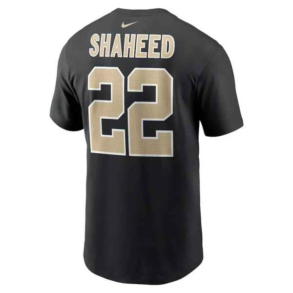 Rashid shaheed new orleans saints nike name number t shirt Black L