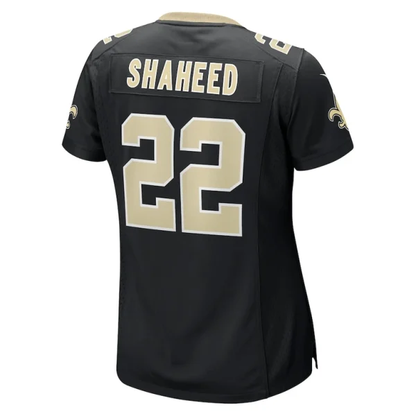 Rashid shaheed new orleans saints nike womens team game jersey Black L