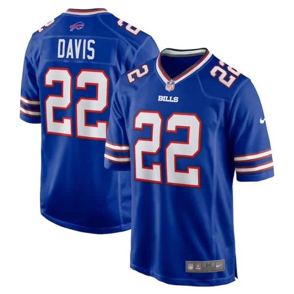 Ray davis buffalo bills nike game jersey Royal