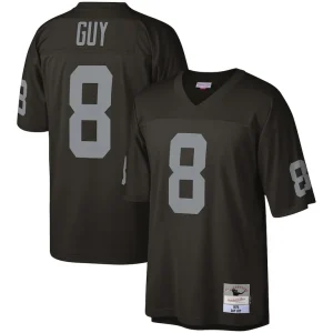 Ray guy las vegas raiders mitchell ness legacy replica jersey Black
