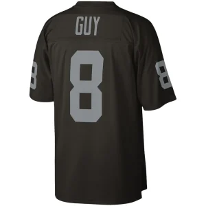 Ray guy las vegas raiders mitchell ness legacy replica jersey Black L