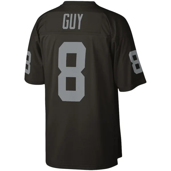 Ray guy las vegas raiders mitchell ness legacy replica jersey Black L