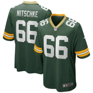 Ray nitschke green bay packers nike game retired player jersey Green