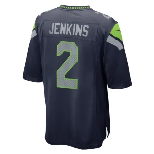 Rayshawn jenkins seattle seahawks nike game jersey College navy L
