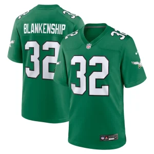 Reed blankenship philadelphia eagles nike alternate game jersey Kelly green