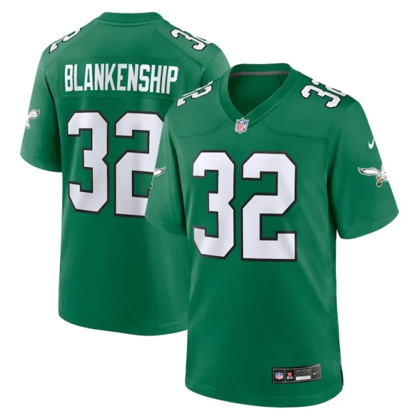Reed blankenship philadelphia eagles nike alternate game jersey Kelly green