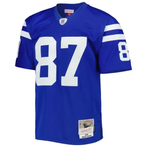 Reggie wayne indianapolis colts mitchell ness legacy replica jersey Royal M