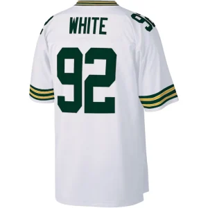 Reggie white green bay packers mitchell ness legacy replica jersey White L