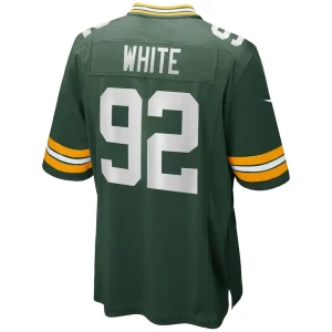 Reggie white green bay packers nike game retired player jersey Green L