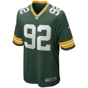 Reggie white green bay packers nike game retired player jersey Green M