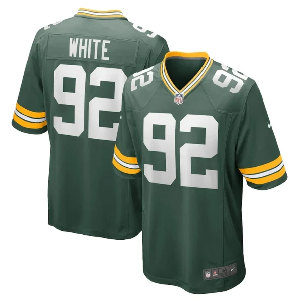 Reggie white green bay packers nike retired player game jersey Green