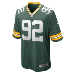 Reggie white green bay packers nike retired player game jersey Green M